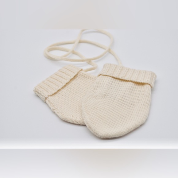 Ovale Baby wool mittens - Picture 1 of 2